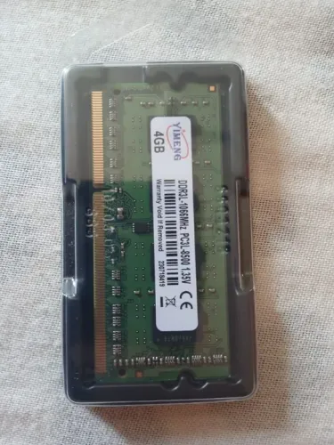 MEMÓRIA RAM DDR3L 4GB FREQUÊNCIA 1066 PRA NOTEBOOK