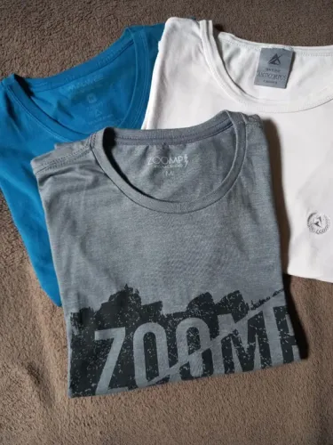 kit com 3 camisetas M