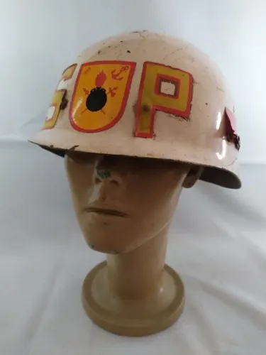 ANTIGO LINER DE CAPACETE de FUZILEIRO NAVAL da MARINHA DO BRASIL