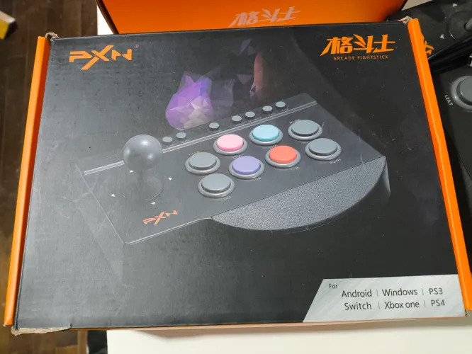 2 Joysticks Arcade PXN - Compatível com Diversas Plataformas