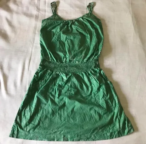 vestido verde mercatto