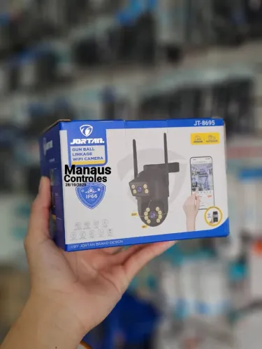 Camera wi-fi Lente Dupla aplicativo Icsee 