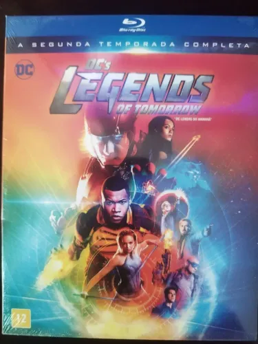 DC's Legends of Tomorrow - 2ª Temporada Completa Blu-Ray lacrado
