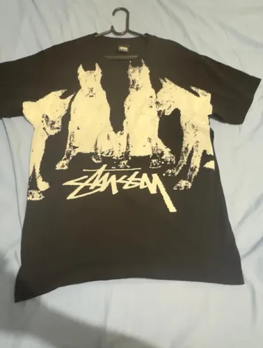 Camisa Stüssy Dobermans Black