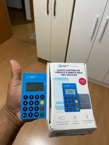 Maquininha de cartão mercado pago 