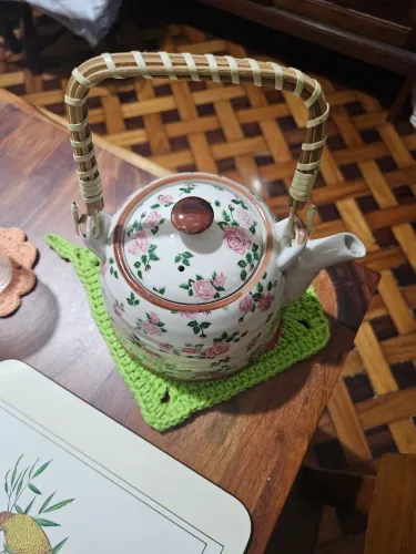 Bule chá em louça, chinês 