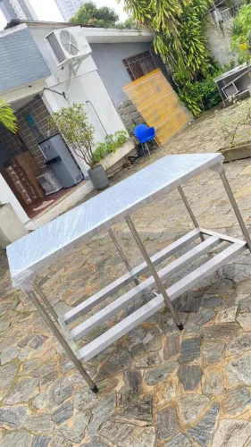 Mesa inox de 1.50x60