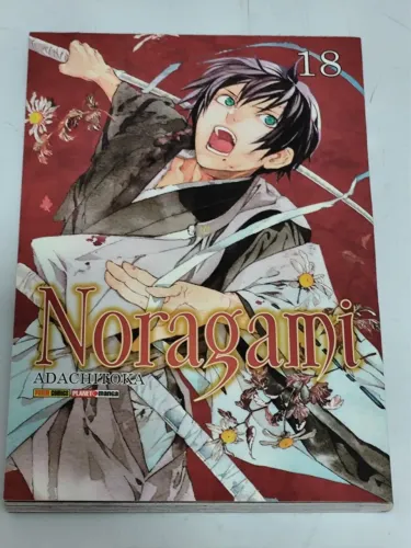 Mangá Noragami volume 18 (com avaria) Panini
