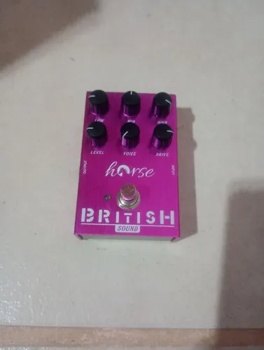 Pedal horse British sound para guitarra