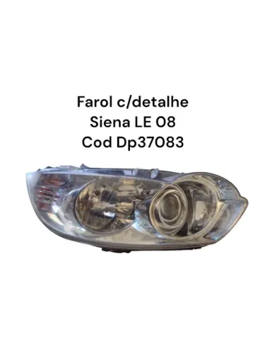 Farol Dianteiro Siena LE 08 - Original - Novo