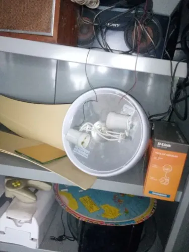Ventilador teto Arno não controle.