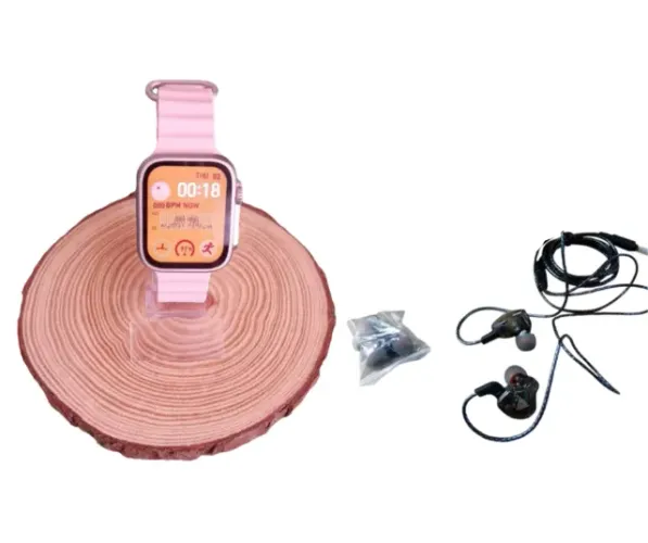Relógio Smartwatch Ultra 8 Mini + Fone De Ouvido Ak6