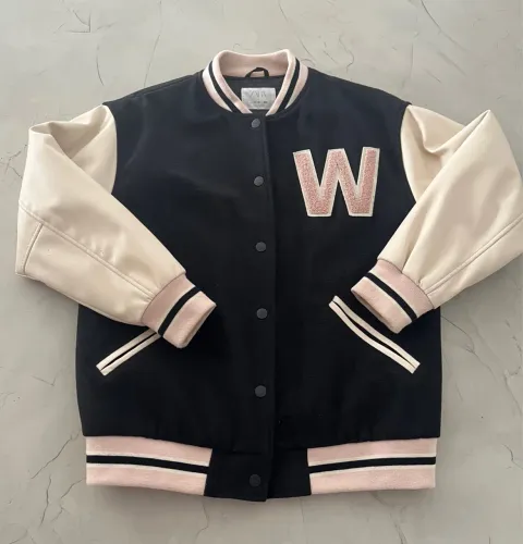 Jaqueta College Zara infantil feminina