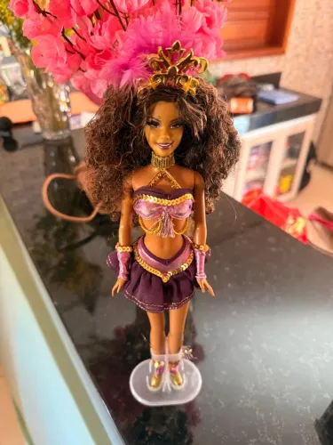 Boneca Barbie carnaval Colecionável 