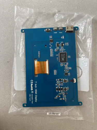 Ecrã Táctil Lcd Hdmi De 7 Polegadas 1024x600 Ips