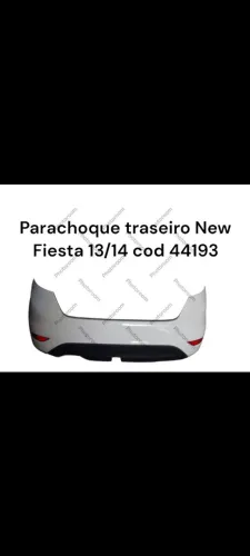 Parachoque traseiro New Fiesta