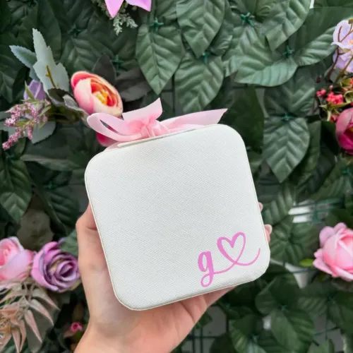 Porta Joias Personalizado com Inicial ou Nome