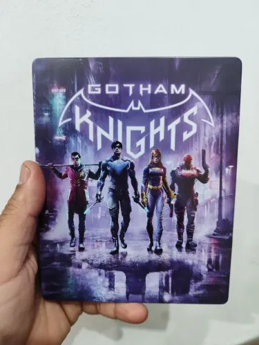 Gotham knights somente steelbook sem jogo