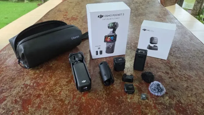 Dji Osmo Pocket 3 + Microfone + Bag Transporte