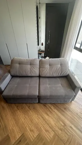 Sofá 2 lugares com design moderno - Attraktiva