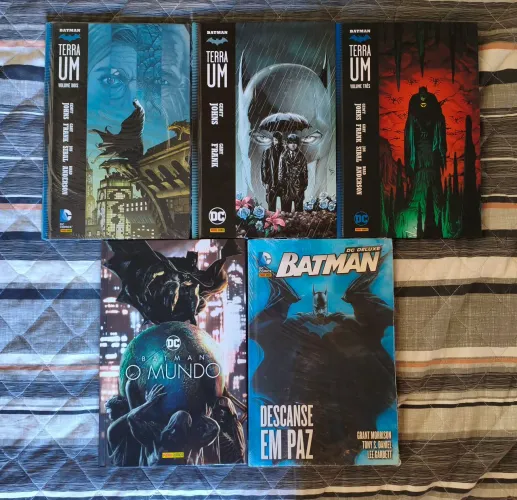 Lote Batman capa dura Panini