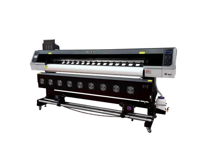 Plotter 2,10m de impressão digital dupla cabeça i3200 eco solvente Nova