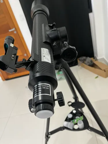 venda ou troca - Telescópio Refrator Azimutal D70/F70MM