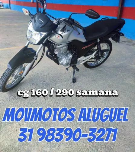 Cg 160 start 2024 - Aluguel 290 a semana. Fácil