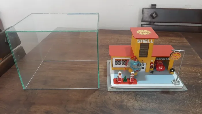 Miniatura de Posto de Gasolina Shell