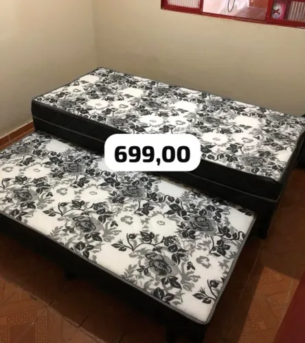 Cama box com auxiliar NovA 