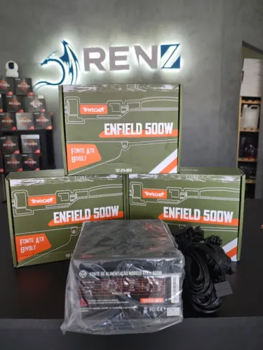(Loja Física) Fonte Gamer ATX 500w TGT (Lacrada) 1 ano de garantia- Renz Informática