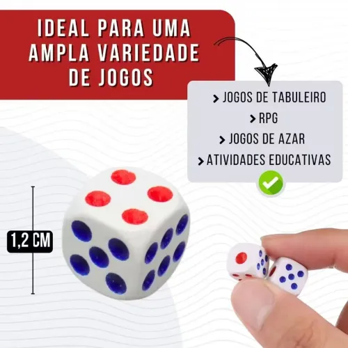 Dados Coloridos para Jogos e Atividades
