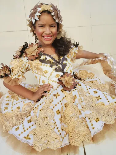 Aluguel Vestido Maria bonita estilizado