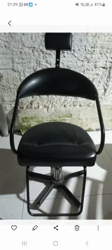 Cadeira idraulica pra cabeleireira (0) de salão  Beleza 