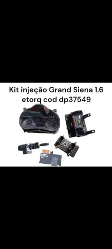 Kit módulo injeção Grand Siena 1.6 etorq