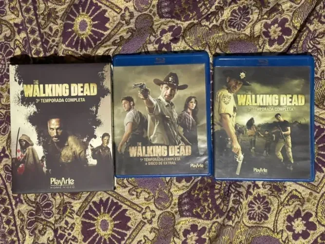 the Walking Dead em BluRay - 1, 2 e 3a temporadas
