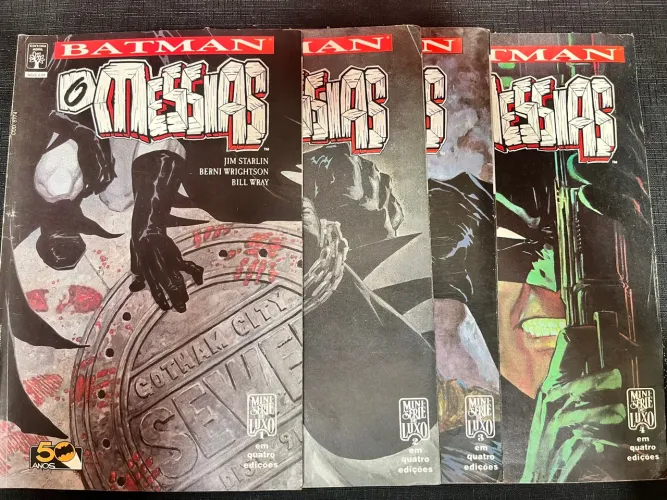 Batman - O Messias - Minissérie Completa 4 Volumes
