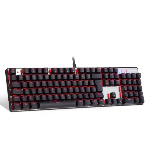Teclado mecânico para jogos Motospeed ck104 painel de metal