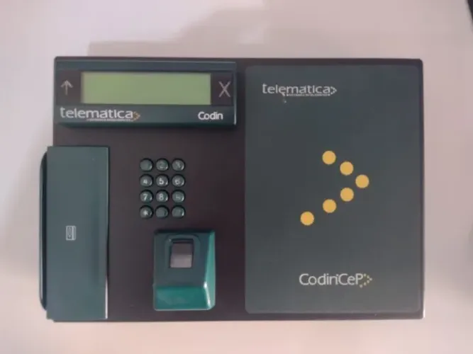Relógio De Ponto Cep Telemática - Codincep (com defeito)