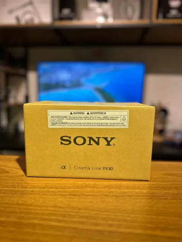 Câmera Sony FX30 - NOVO (Leia a Descrição)