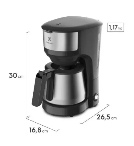Cafeteira Elétrica Electrolux 30 Xícaras - Pra você que ainda acorda com alguém