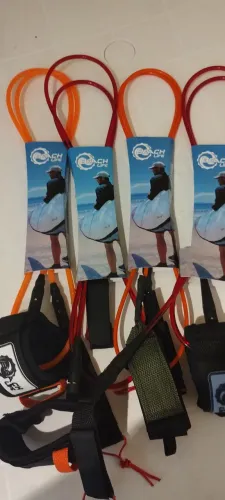 Leashes 6' duplo DISTORCEDOR Beach Life - Novas