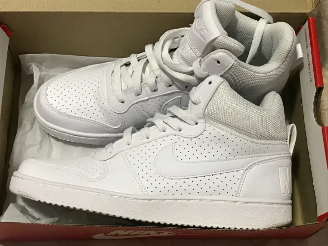 Tênis Nike Original - Court Mid - cano alto