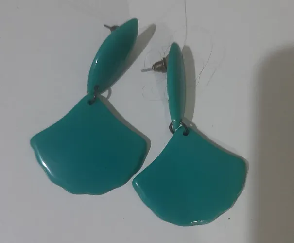 Brincos verde Vintage - Estilo e Elegância
