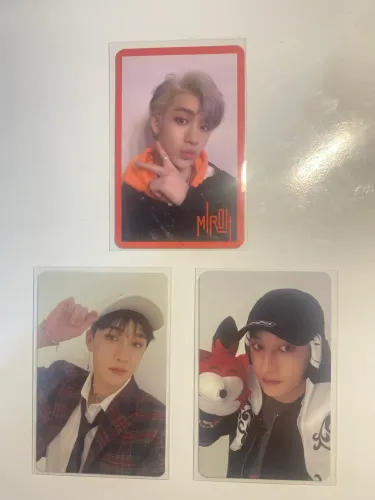 Photocards oficiais Bangchan 