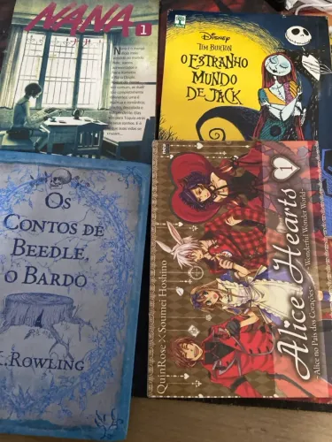 Mangás e Livros - Diversos títulos