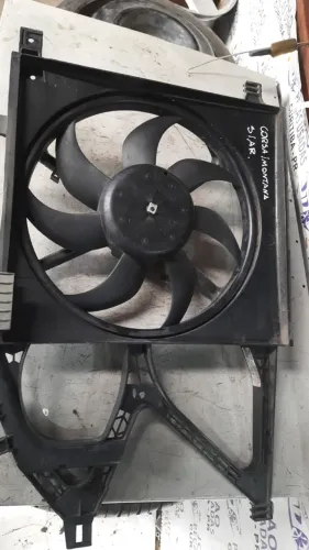 Ventoinha com defletor corsa Montana sem ar condicionado