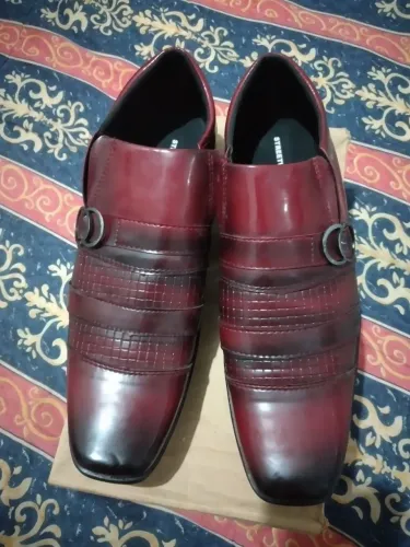 Sapato Verniz Bordo NOVO Tam:41