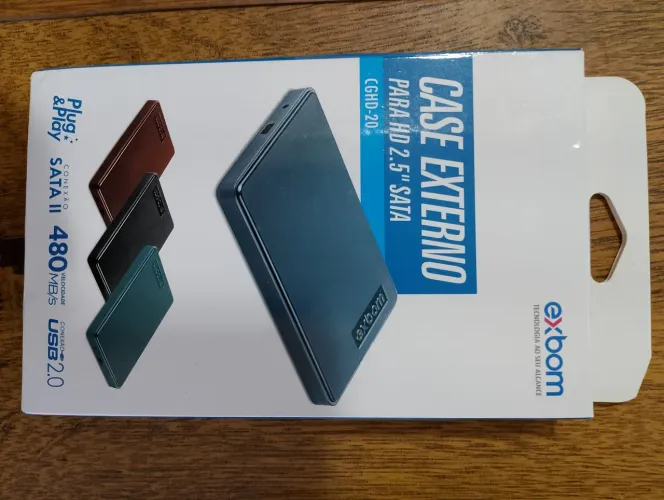 Case Externo para HD 2.5 SATA Exbom CGHD-20