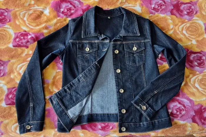 Casaco Jeans Feminino Tam. G